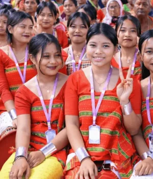 Tripura CM Manik Saha Inaugurates New Building of Niharnagar HS School Niharnagar HS School building