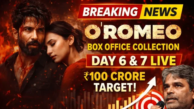 O’Romeo Box Office Collection Day 6 and Day 7 (LIVE): Vishal Bharadwaj Reacts to Mixed Reviews ORomeo Box Office Collection Day 6 & 7 LIVE Update