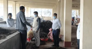 Plastic Waste Management Unit Hrishyamukh Reviewed Under Swachh Bharat Mission Plastic Waste Management Unit Hrishyamukh