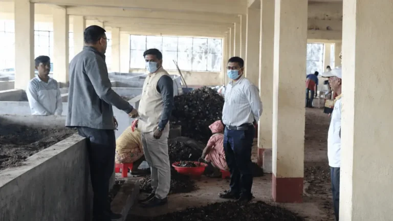 Plastic Waste Management Unit Hrishyamukh Reviewed Under Swachh Bharat Mission