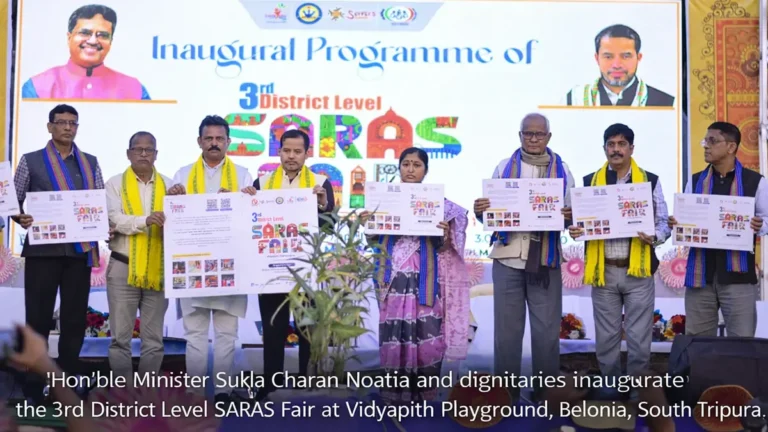 SARAS Fair South Tripura Inaugurated at Belonia