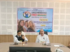 Sabroom Child Marriage Campaign: 100-Day Drive Launched Sabroom Child Marriage Campaign 100-Day Drive Launched