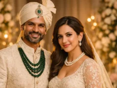 Shikhar Dhawan Wedding Sophie Shine in Manish Malhotra Shikhar Dhawan Wedding Sophie Shine in Manish Malhotra