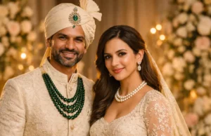 Shikhar Dhawan Wedding Sophie Shine in Manish Malhotra Shikhar Dhawan Wedding Sophie Shine in Manish Malhotra