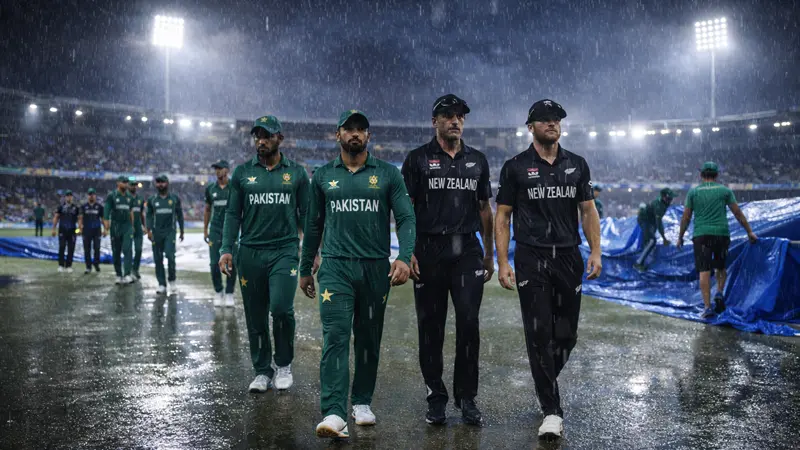 Super Eight Match Abandoned (1)