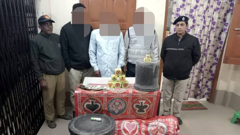 Teliamura Anti Gambling Raid