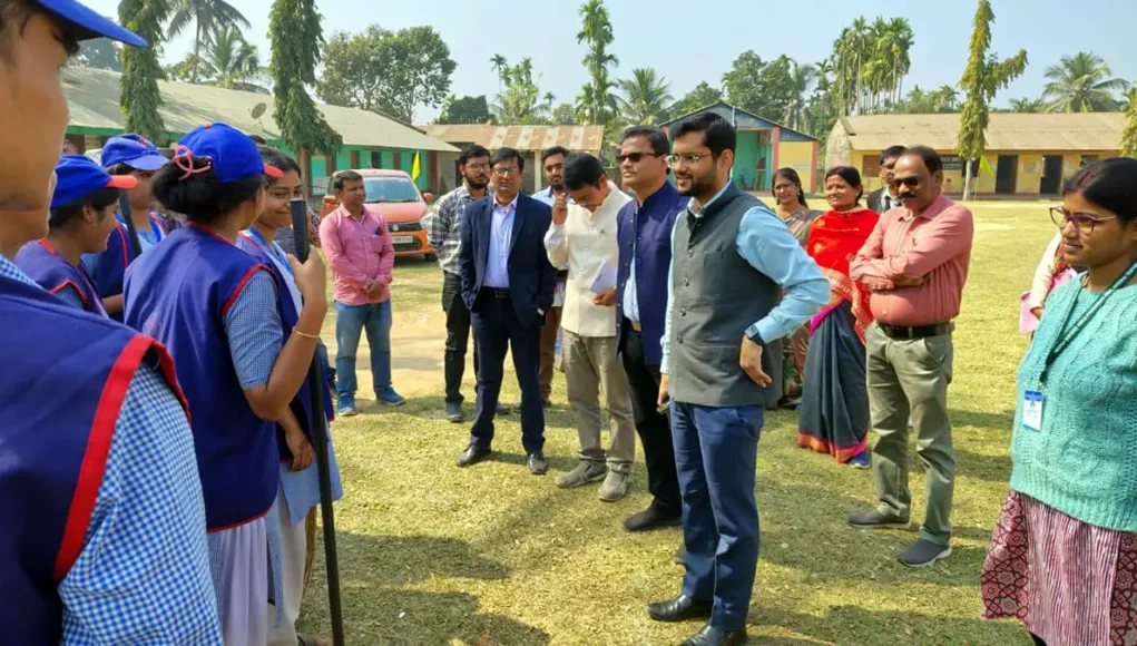 Teliamura School Visit to Strengthen Child Protection Teliamura School Visit to Strengthen Child Protection