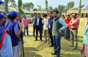 Teliamura School Visit to Strengthen Child Protection Teliamura School Visit to Strengthen Child Protection