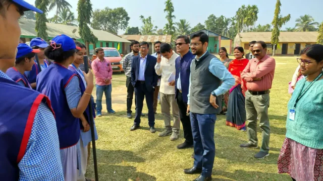 Teliamura School Visit to Strengthen Child Protection Teliamura School Visit to Strengthen Child Protection