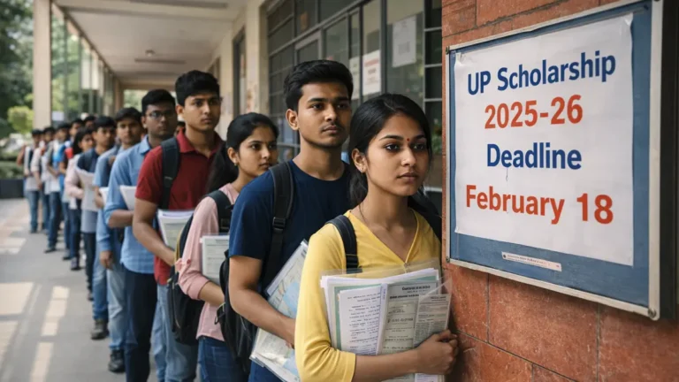 UP Scholarship 2025-26: February 18 Final Deadline