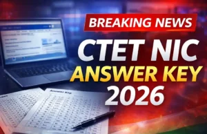 CTET NIC Answer Key 2026 LIVE: Download at ctet.nic.in ctet nic answer key