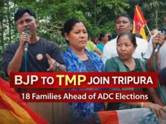 18 Families Join TMP from BJP Ahead of ADC Elections 18 Families Join TMP