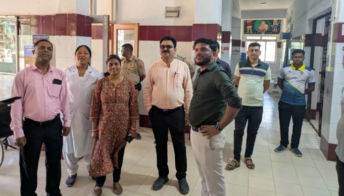 Baikhora PHC inspection