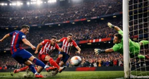 Barcelona vs Atletico Madrid Ends in High Drama in Copa del Rey