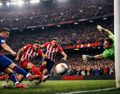 Barcelona vs Atletico Madrid Ends in High Drama in Copa del Rey