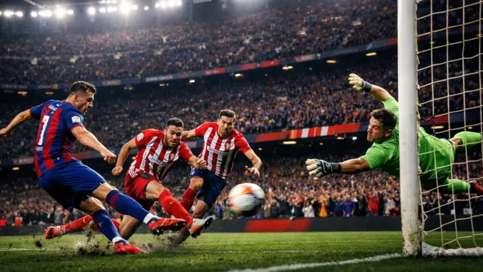 Barcelona vs Atletico Madrid Ends in High Drama in Copa del Rey