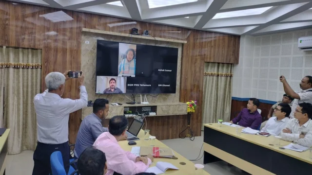 DISHA meeting Reviews Development Schemes in Khowa