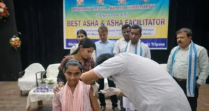 HPV Vaccination Programme Launched in North Tripura HPV Vaccination Programme Begins in North Tripura