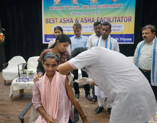 HPV Vaccination Programme Launched in North Tripura HPV Vaccination Programme Begins in North Tripura