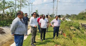 Field Visit in Khowai to Boost SHG Livelihood Projects | Land Identified for Poultry & Textile Units Khowai SHG livelihood projects