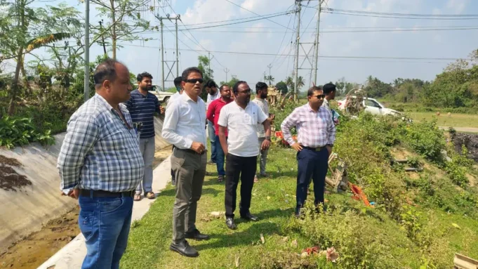 Field Visit in Khowai to Boost SHG Livelihood Projects | Land Identified for Poultry & Textile Units Khowai SHG livelihood projects