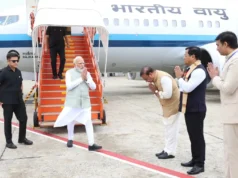 PM Narendra Modi Arrives in Silchar, Launches ₹23,000 Crore Development Projects for Barak Valley PM Narendra Modi Silchar visit (1)