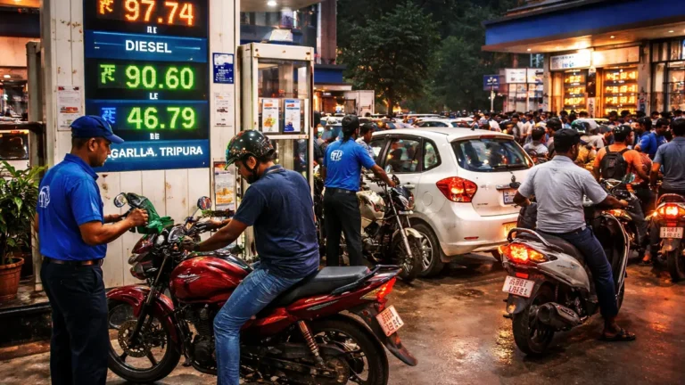 Petrol Price Today in Agartala: Check Latest Fuel Rates in Tripura and Major Indian Cities