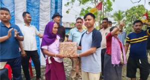 Rignai Distributed to 200 Mothers in Mahant Para, Leaders Call for Unity Ahead of ADC Election Rignai Distribution Mahant Para