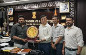 South Tripura Secures 1st Position in Bal Vivah Mukt Bharat Campaign South Tripura officials recognised for Bal Vivah Mukt Bharat Campaign on International Women’s Day 2026