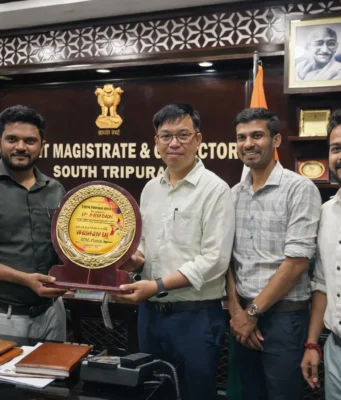 South Tripura Secures 1st Position in Bal Vivah Mukt Bharat Campaign South Tripura officials recognised for Bal Vivah Mukt Bharat Campaign on International Women’s Day 2026
