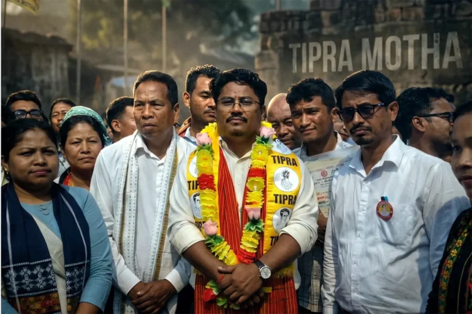 TIPRA Motha Karbuk Rally | Sujoy Uchoi Nomination TIPRA Motha Karbuk rally