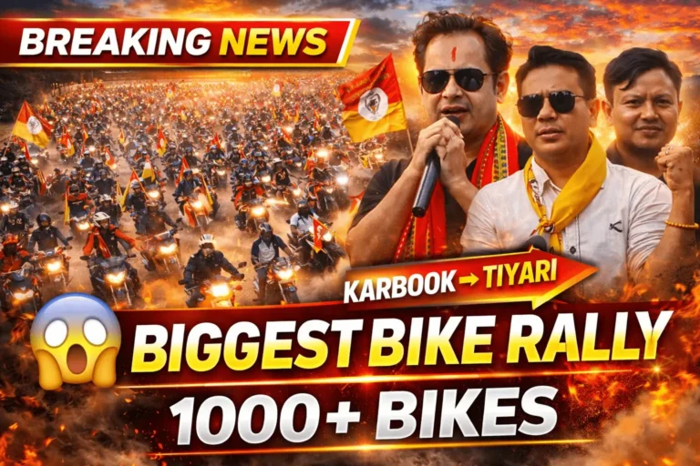 TMP Mega Bike Rally in Karbook | 1000+ Bikes Ride to Tiyari Mairang