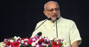 Vice President C P Radhakrishnan Attends Tripura University Convocation in Agartala Vice President C P Radhakrishnan Attends Tripura University Convocation in Agartala