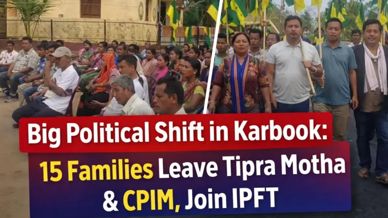 15 Families Meet IPFT in Salka Karbook Anand Bazar Massive Rally