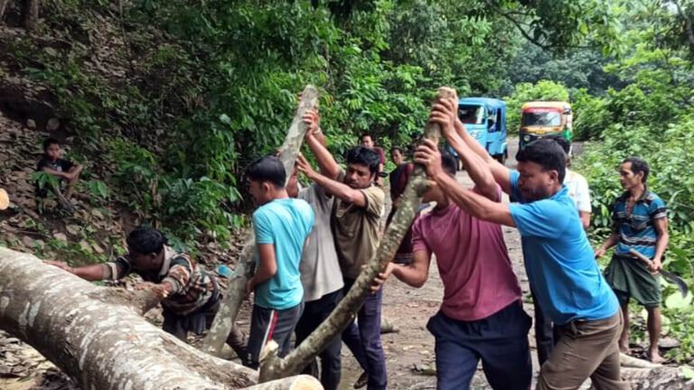 Kalshi Bazar Road Connectivity Restored Near Patichara Mandir