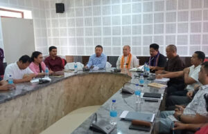 Karbook Sub-Division Co-ordination Committee Discusses NH, Water and Road Issues Karbook Sub-Division meeting