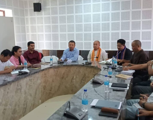 Karbook Sub-Division Co-ordination Committee Discusses NH, Water and Road Issues Karbook Sub-Division meeting