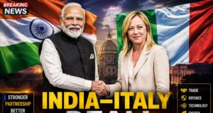 Modi Concludes Productive Italy Visit After Key Talks With Giorgia Meloni Narendra Modi meeting Giorgia Meloni during official Italy visit