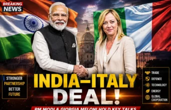 Modi Concludes Productive Italy Visit After Key Talks With Giorgia Meloni Narendra Modi meeting Giorgia Meloni during official Italy visit