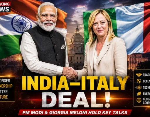 Modi Concludes Productive Italy Visit After Key Talks With Giorgia Meloni Narendra Modi meeting Giorgia Meloni during official Italy visit