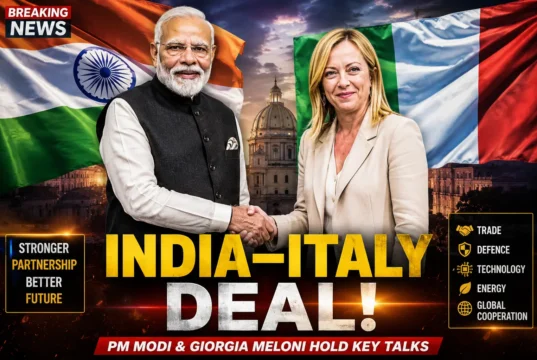 Modi Concludes Productive Italy Visit After Key Talks With Giorgia Meloni Narendra Modi meeting Giorgia Meloni during official Italy visit