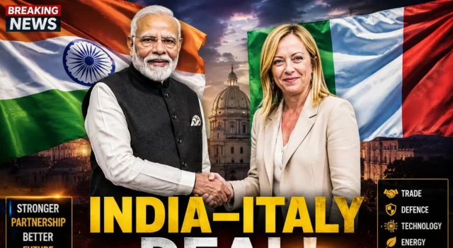 Modi Concludes Productive Italy Visit After Key Talks With Giorgia Meloni Narendra Modi meeting Giorgia Meloni during official Italy visit