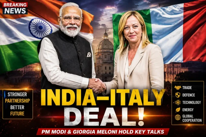 Modi Concludes Productive Italy Visit After Key Talks With Giorgia Meloni Narendra Modi meeting Giorgia Meloni during official Italy visit