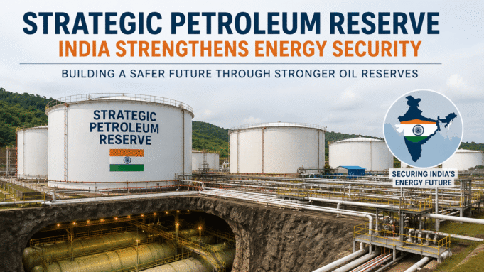 India Expands Strategic Petroleum Reserve to Strengthen Energy Security Strategic Petroleum Reserve in India