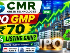 CMR Green Technologies IPO GMP Today: Strong Listing Gains Expected Ahead of NSE, BSE Debut CMR Green Technologies IPO GMP