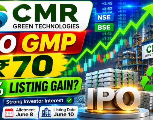 CMR Green Technologies IPO GMP Today: Strong Listing Gains Expected Ahead of NSE, BSE Debut CMR Green Technologies IPO GMP