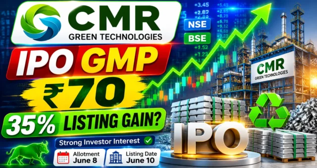 CMR Green Technologies IPO GMP CMR Green Technologies IPO GMP