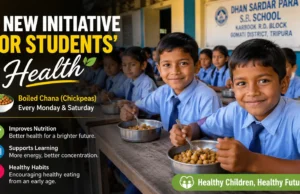Dhan Sardar Para School Launches Healthy Breakfast Initiative for Students Dhan Sardar Para School Nutritious Breakfast Initiative