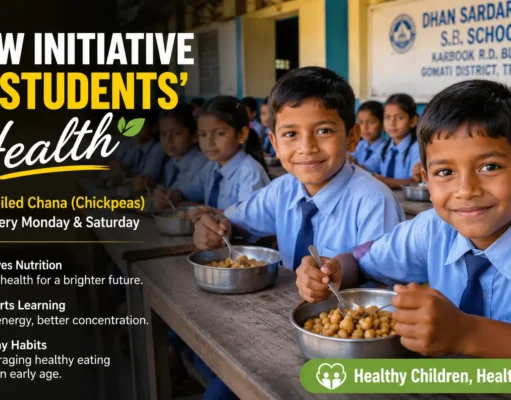 Dhan Sardar Para School Launches Healthy Breakfast Initiative for Students Dhan Sardar Para School Nutritious Breakfast Initiative