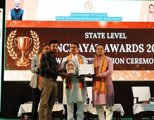Subrata Majumder Wins State Panchayat Award 2026 Subrata Majumder State Panchayat Award 2026